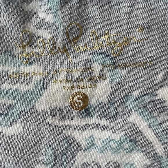 Lilly Pulitzer Womens Tank Top Sz S - Picture 2 of 4